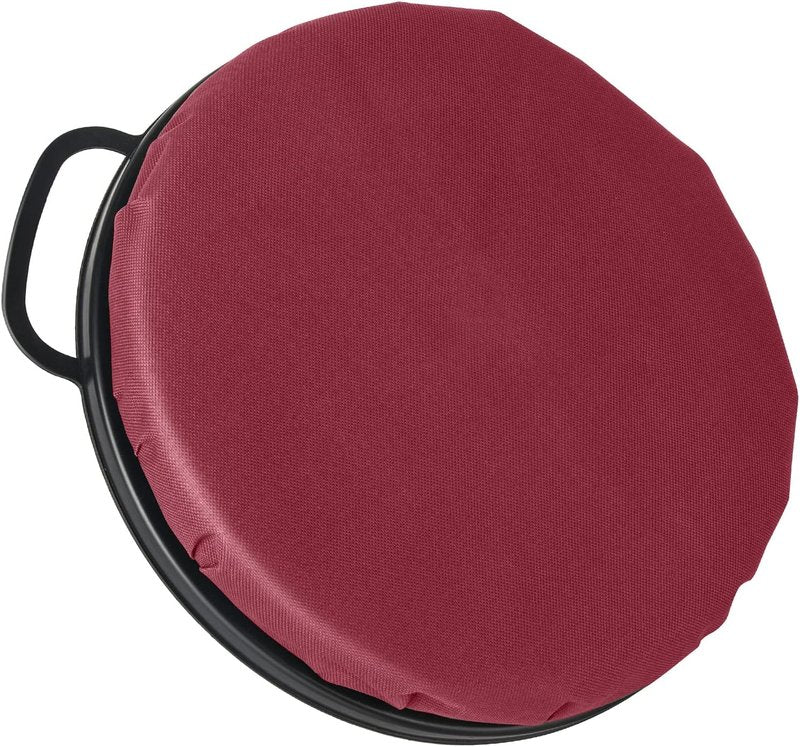 Foxtune 360-Degree Swivel Bucket Seat - Comfortable & Water-Resistant Spin Cushion for Fishing, Gardening, Hunting | Fits 5 Gallon Bucket