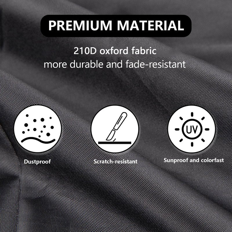 Treadmill Cover Waterproof Outdoor,46X38X66In,Gym Exercise Fitness Foldable Equipment Home Sunscreen Protective Accessories Storage Multifunctional Covers (Black, 46X38X66In)