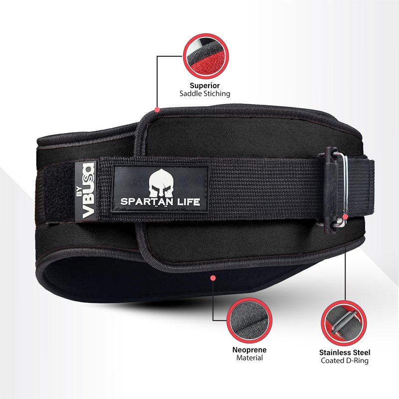 Victorudo USA Self-Locking Weight Lifting Belt - Premium Weightlifting Belt for Serious Functional Fitness, Weight Lifting, and Olympic Lifting Athletes - Deadlift Training Belt - Lifting Support for