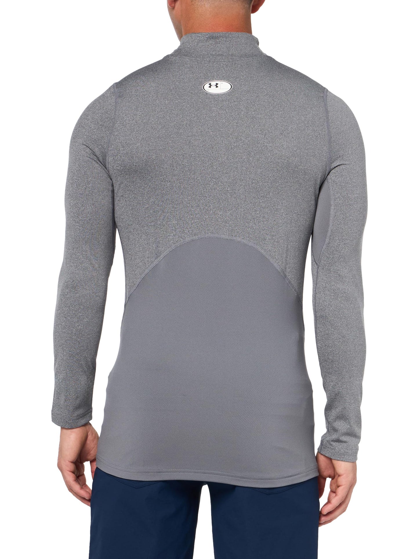 Under Armour Men's ColdGear Armour Fitted Mock, (600) Red / / White, 4X-Large