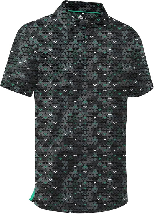 Men's Moisture Wicking Golf Shirt - Performance Collared Short Sleeve | SWISSWELL