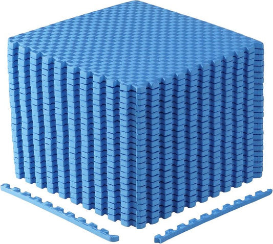 CAP Puzzle Exercise Mats - 3/4" Thick EVA Interlocking Foam Tiles for Home Gym Flooring | Multiple Colors Available