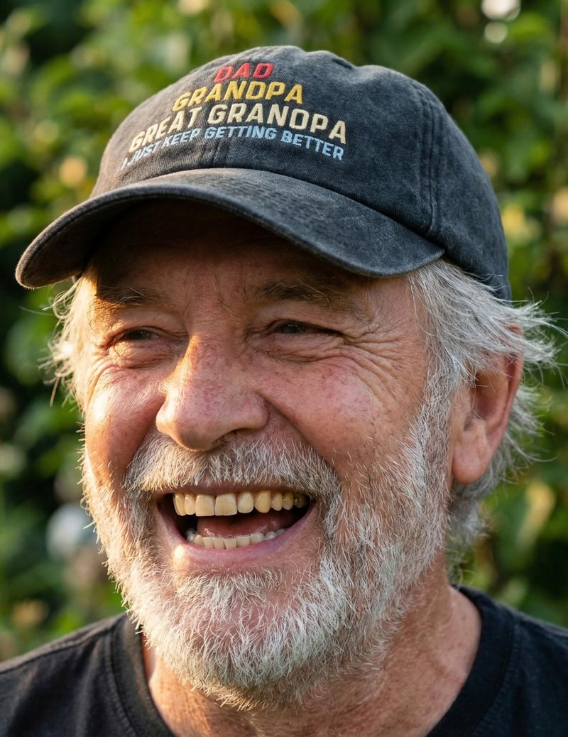 InnoBeta Great Grandpa Gifts Cap for Men, Adjustable Baseball Cap, I Just Keep Getting Better