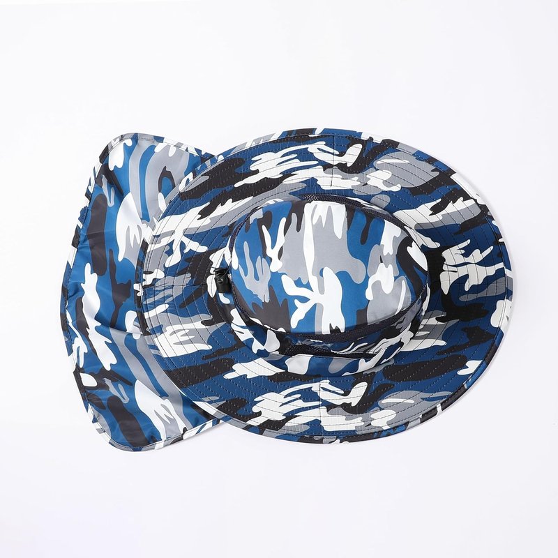 UV 50+ Sun Protection Hat - Wide Brim Bucket Hat for Outdoor Sports | Fishing Hat with Neck Flap