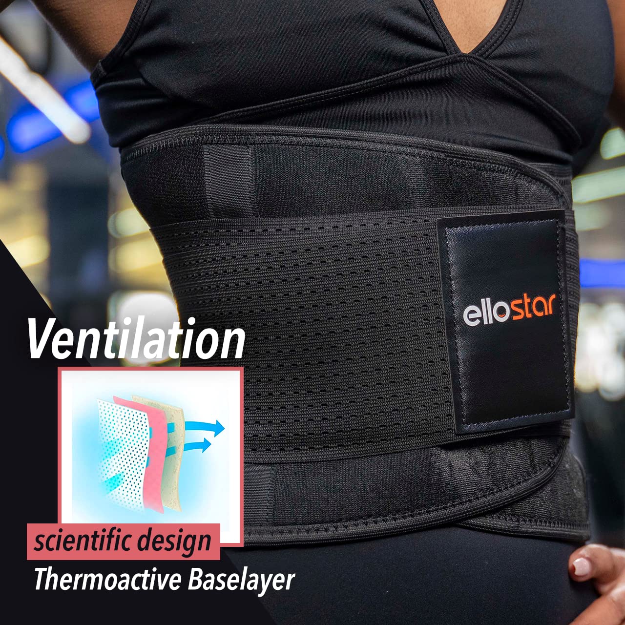 ellostar Women's Waist Trainer: Sweat Band for Belly Fat, Tummy Control, Back Support, Workout Shapewear, Weight Loss Aid