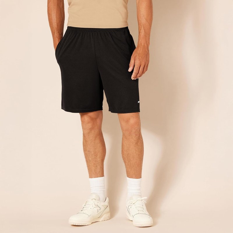 Men's Athletic Basketball Gym Shorts - Performance Tech Loose-Fit Training | Pack of 2
