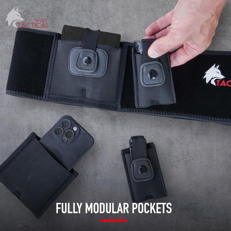 Belly Band Holster for Concealed Carry | WOLF TACTICAL Comfortable Fit for Men & Women
