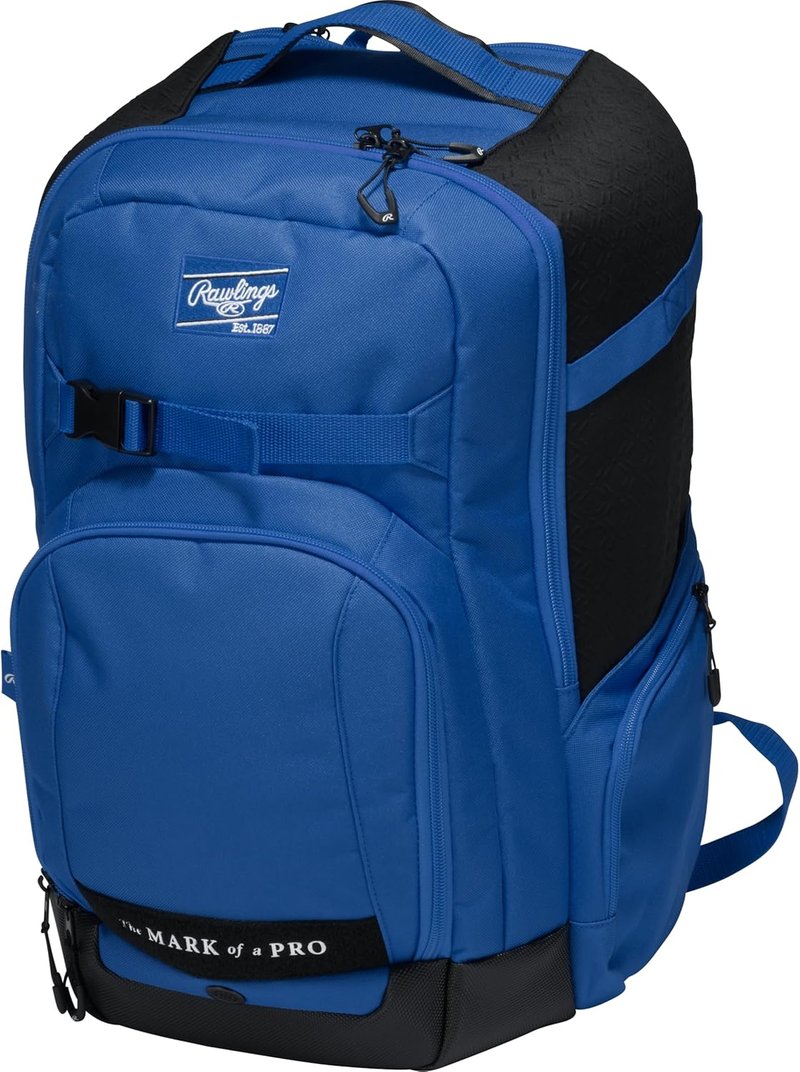 Rawlings Journey Player's Baseball & Softball Backpack - Durable Equipment Bag | Multiple Colors
