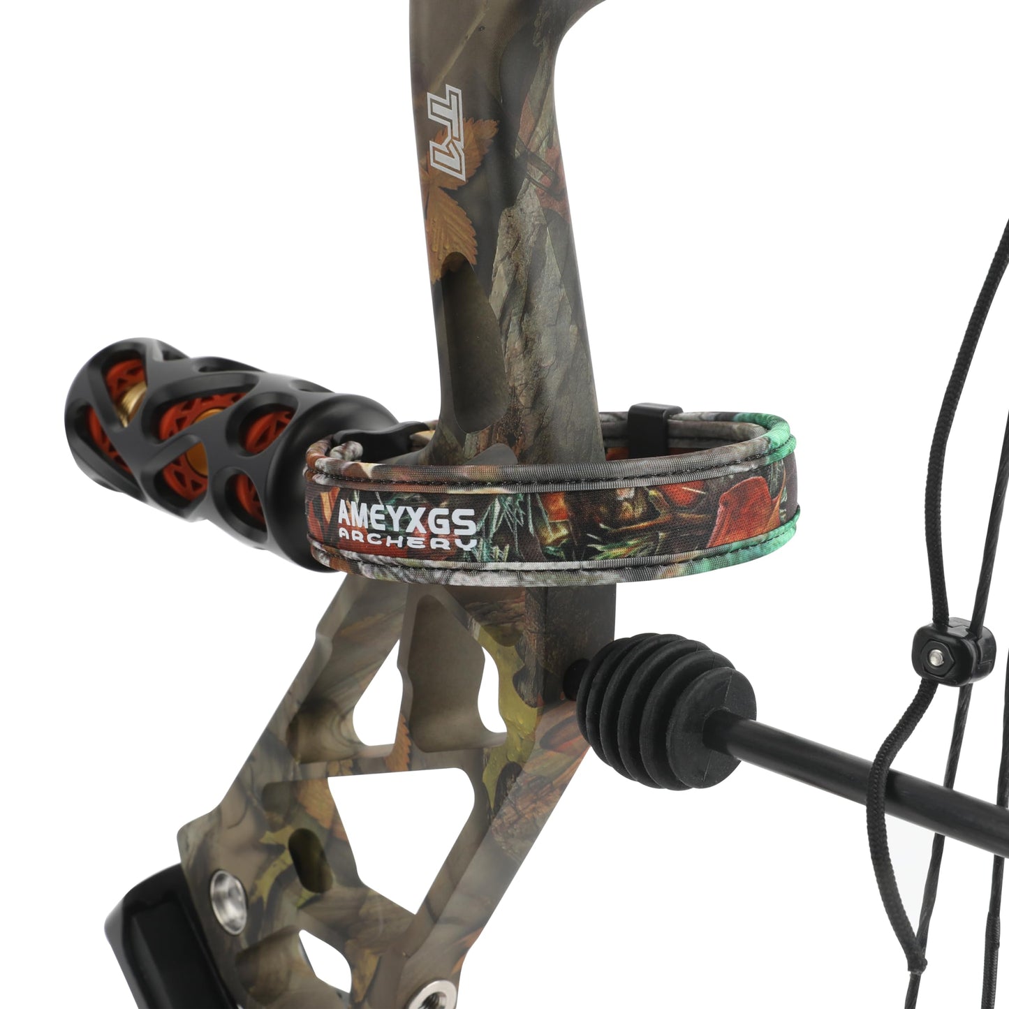ZSHJGJR Archery Neoprene Bow Wrsit Sling Black/Camo (Camo)