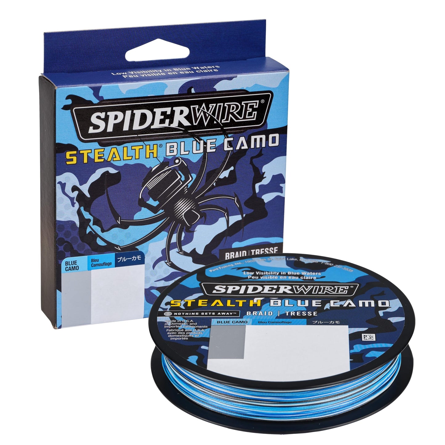SPIDERWIRE Stealth Superline Fishing Line, Pink Camo, 30/10 Pound Test-300 Yard