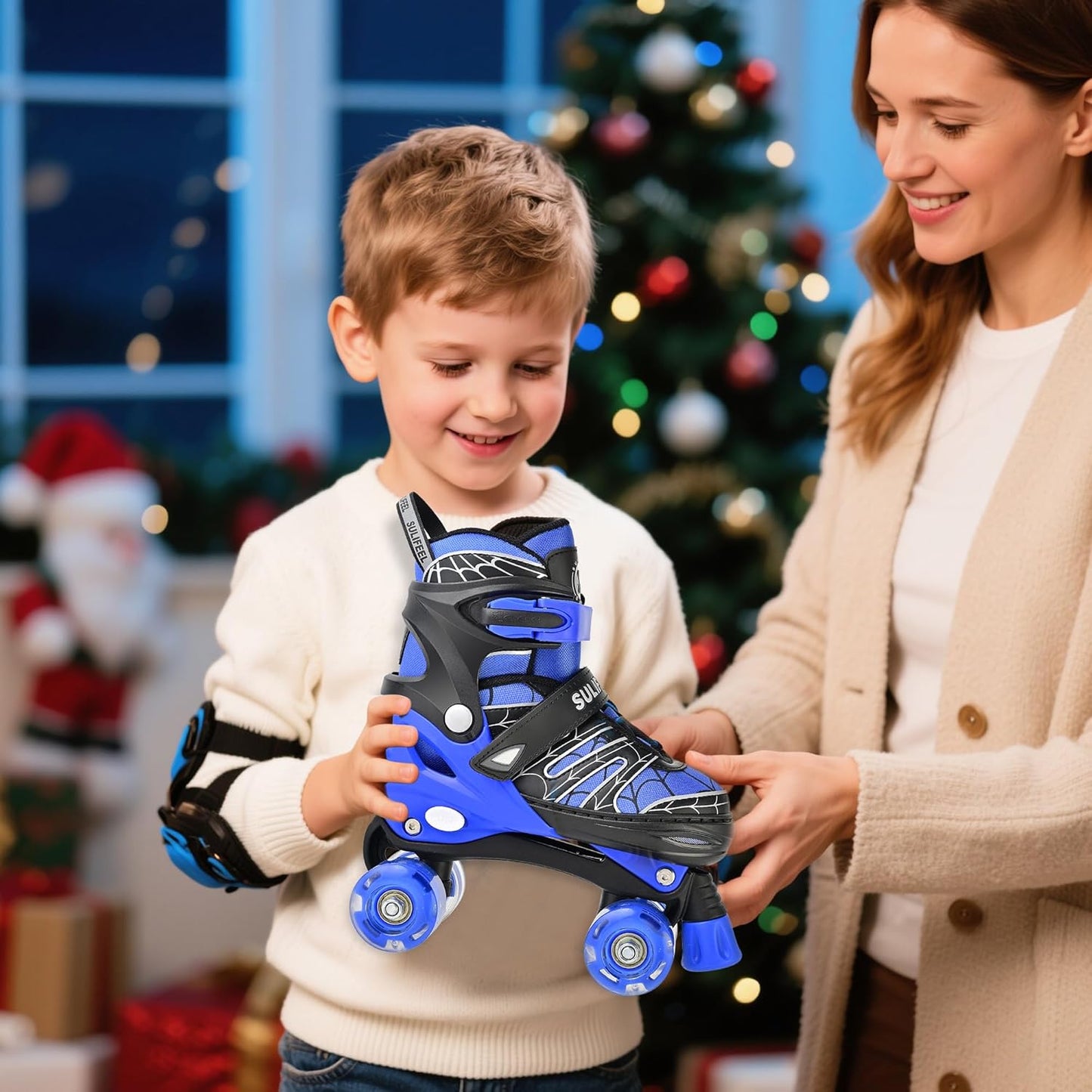 Adjustable Kids Roller Skates - Light-Up Wheels for Ages 3-12 | Perfect Beginner Gift for Indoor & Outdoor Fun