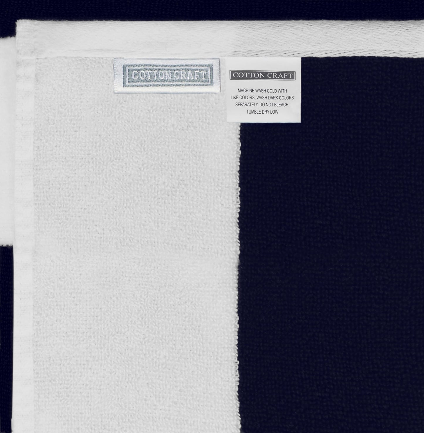 COTTON CRAFT Oversized Beach Towels - 2 Pack 35 x 70 inches XL Beach Towels
