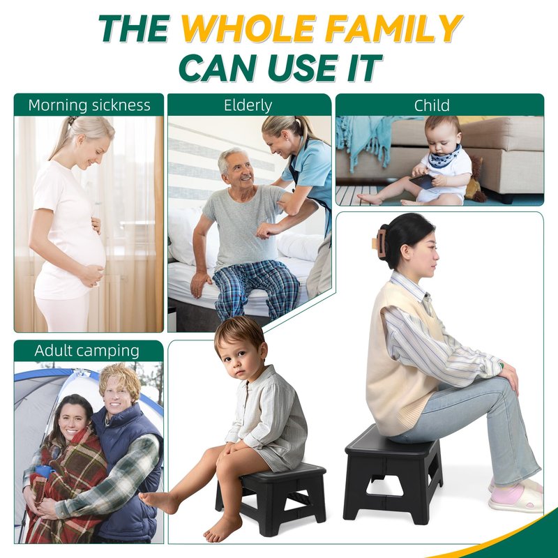 HHuanwfer In-car Portable Toilet Collapsible Potty, Emergency Toilet, Temporary Potty For Outdoor Camping, Road Trips, Traffic Jams, Boating And Fishing