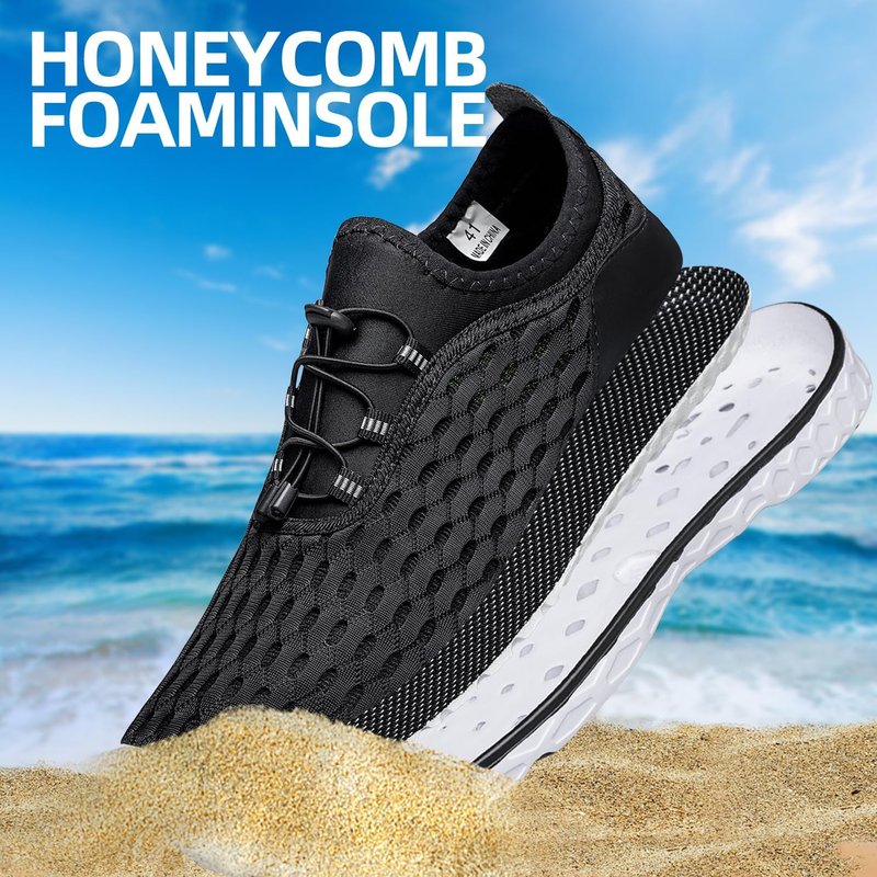 Men's Water Shoes - Quick-Drying Aqua Sports Footwear | Lightweight & Comfortable