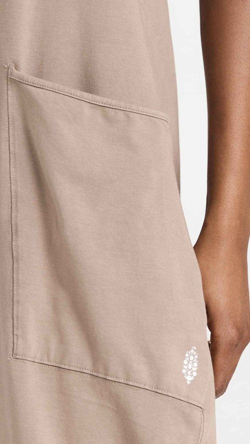 Free People Women's Hot Shot One-Piece, Mocha Latte