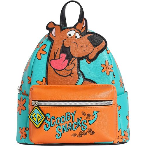 Concept One Scooby Doo Mini Backpack, Scooby Snacks Small Travel Bag for Men and Women, Multi, 9 Inch