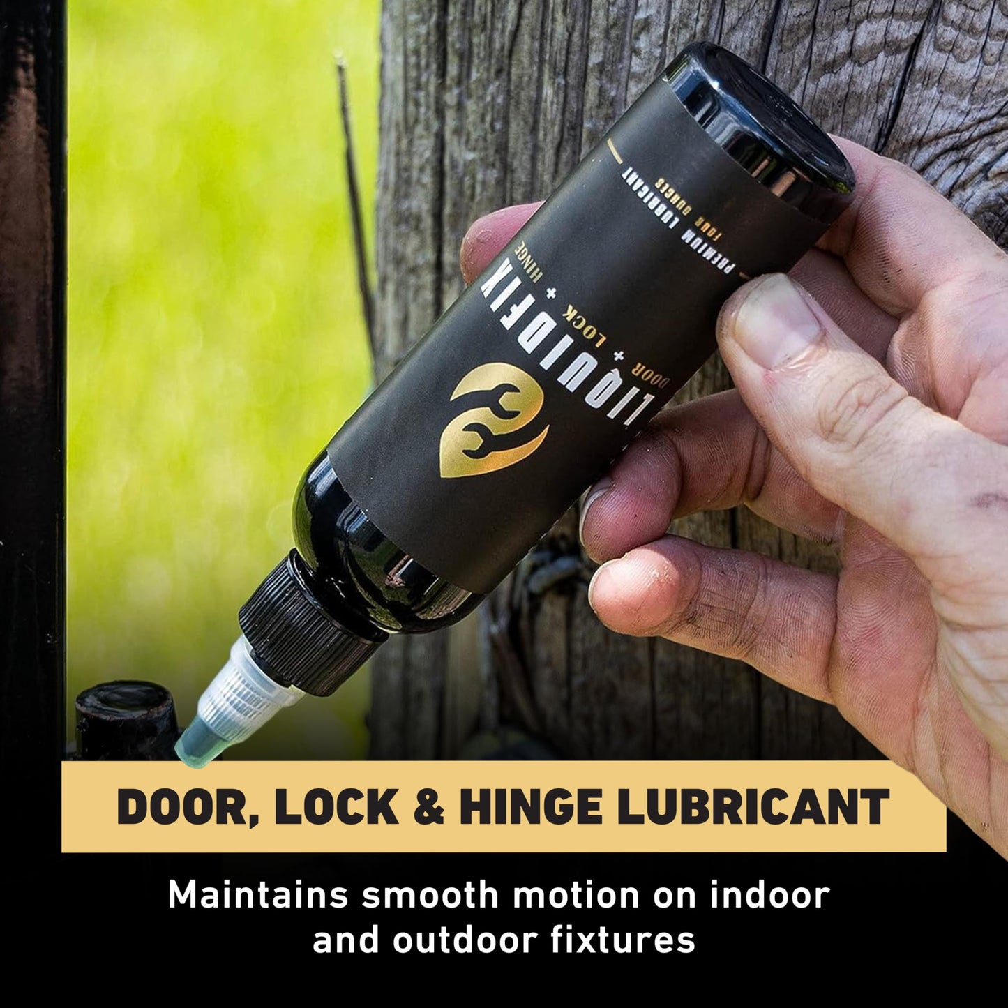 LiquidFix Door, Lock & Hinge Lubricant - 4 oz Dropper + 0.5 Needle Combo