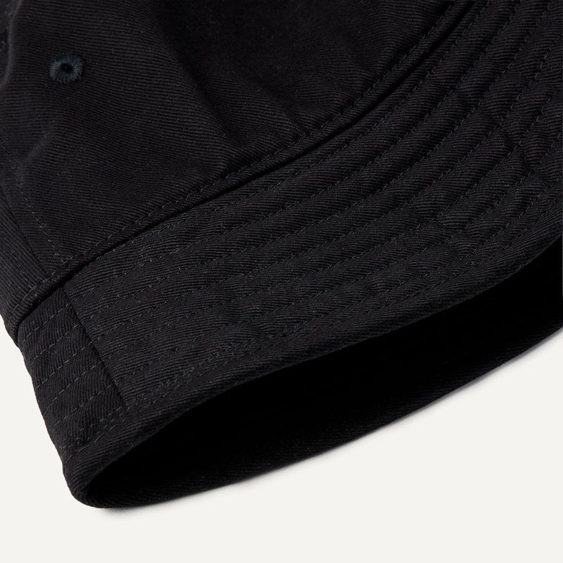 Men's Washed Nylon Bucket Hat - Breathable Air Eyelets | Stylish Outdoor Accessory