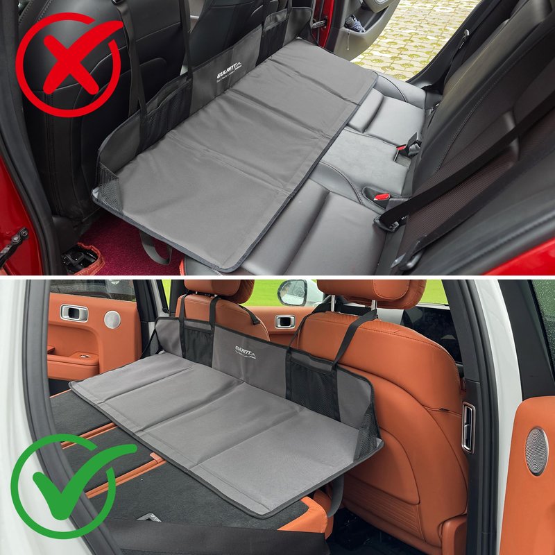 EULANT Foldable Portable Air Mattress for Backseat,Car Rear Seat Mattress Extension Plate,Folding Car Bed Mattress,Increase Travel Trunk Space & Car Bed Camping Space for Car/SUV/Model Y/3
