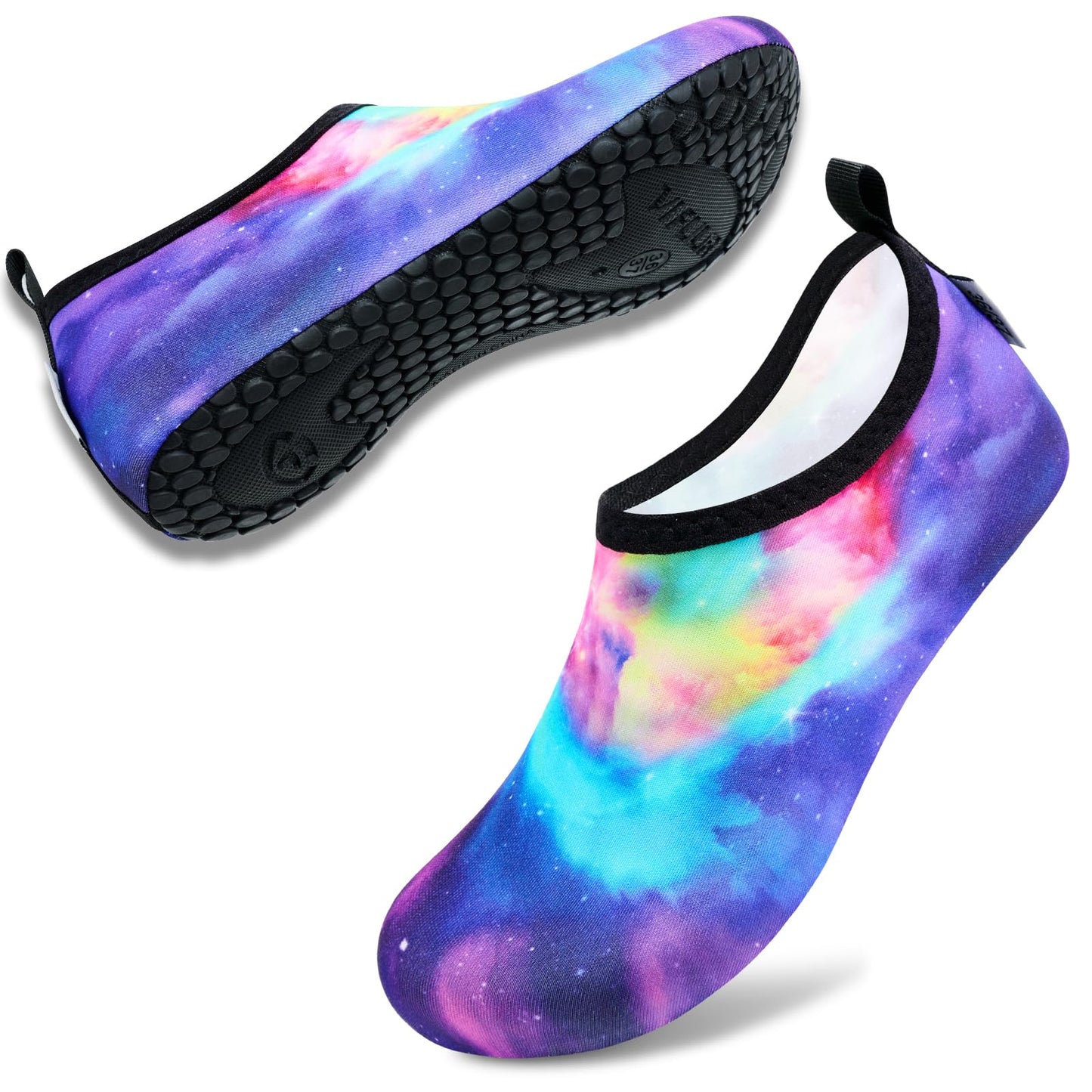 VIFUUR Water Sports Unisex Shoes Colorful Aurora - 12.5-13 W US/ 11-11.5 M US (44-45)