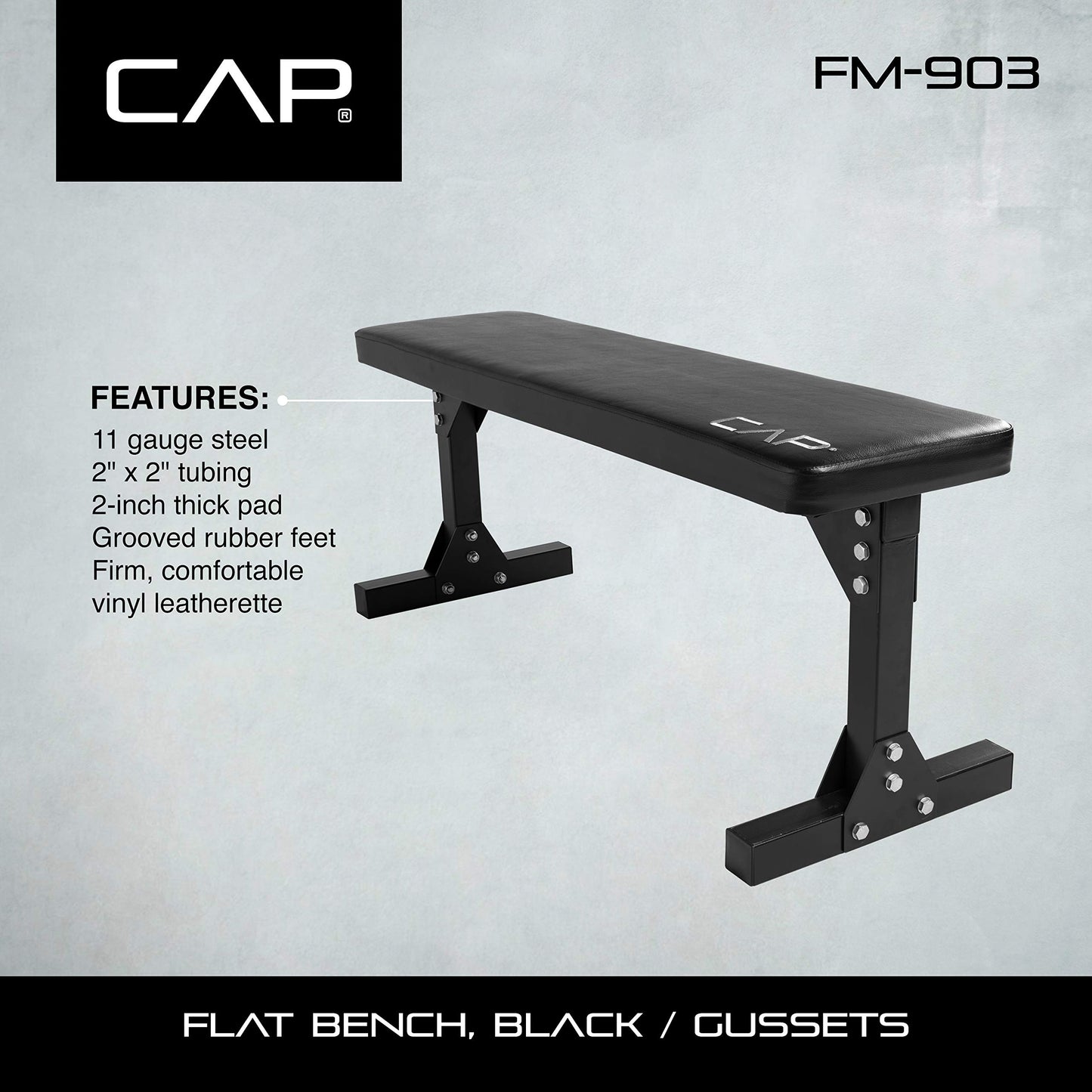 CAP Barbell Flat Utility Weight Bench