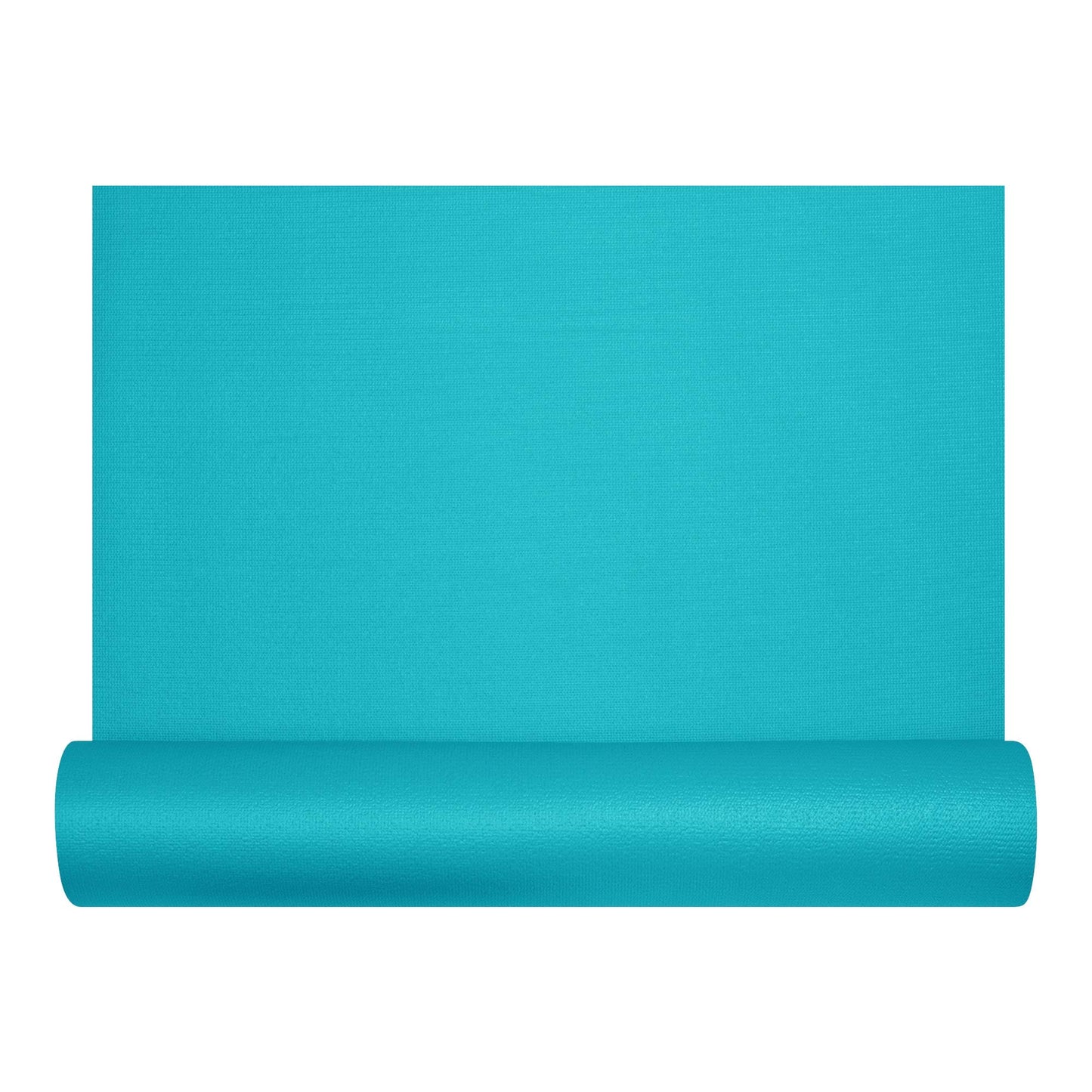 Retrospec Pismo Yoga Mat w/Nylon Strap for Men & Women - Non Slip Excercise Mat for Yoga, Pilates, Stretching, Floor & Fitness Workouts,Turquoise