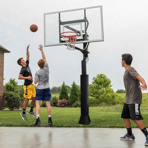 Katop Square Basketball Pole Padding, Durable Basketball Pole Pad Outdoor and Indoor, UV-Resistant Waterproof Basketball Hoop Pads for Protection and Player Safety