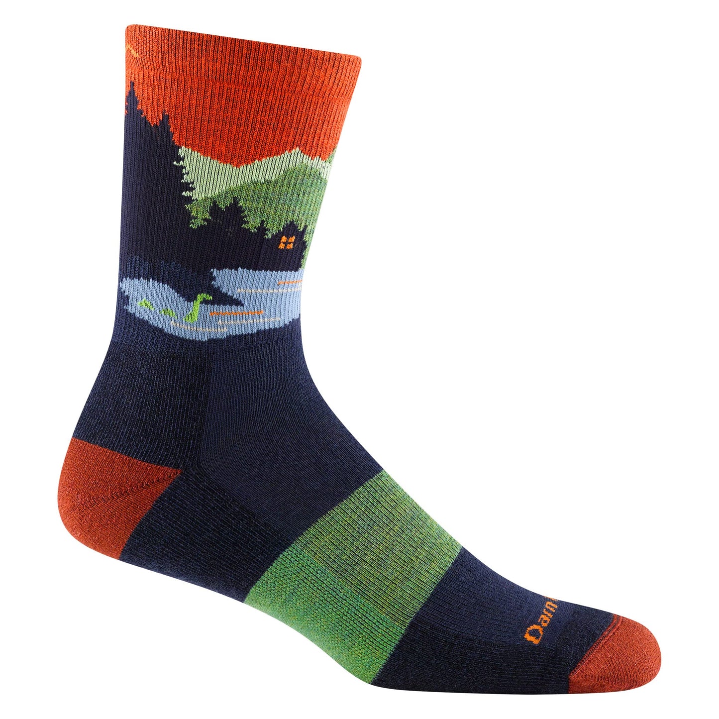 Darn Tough Men's Close Encounters Micro Crew Midweight with Cushion Sock (Style 5014) -