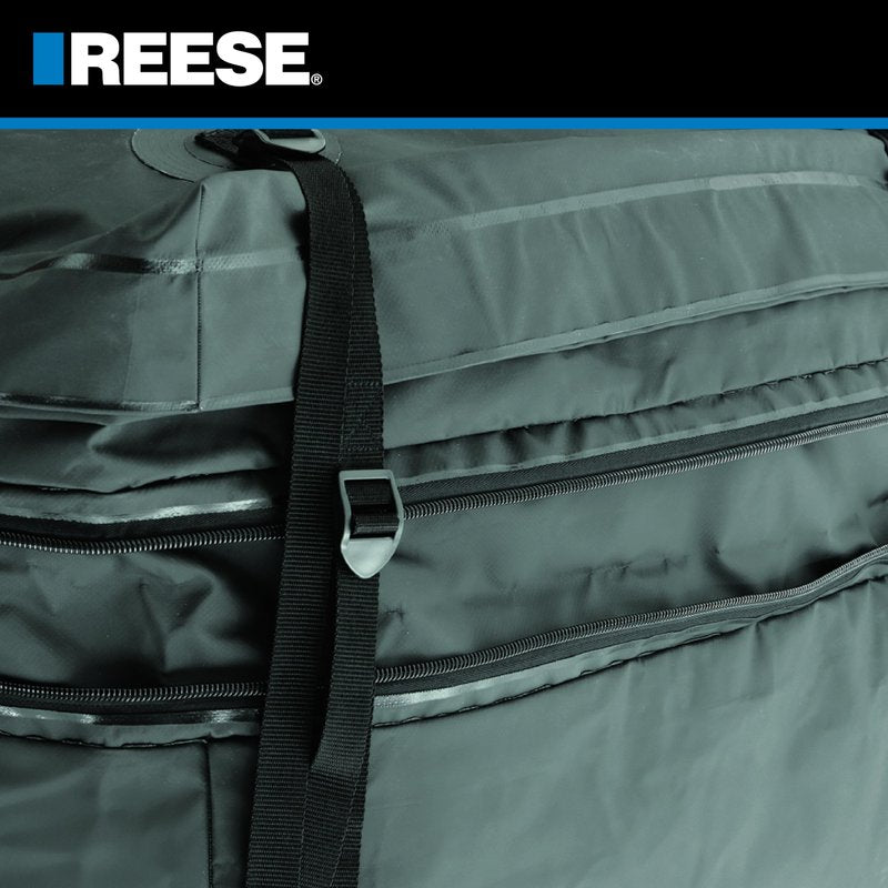 Reese 1044000 Olympia Hitch Mount Expandable Cargo Carrier Bag, 48 Inch x 19 Inch x 18 Inch to 22 Inch, 11.5 cu. ft. Capacity, Fits 48 X 20” Cargo Carriers