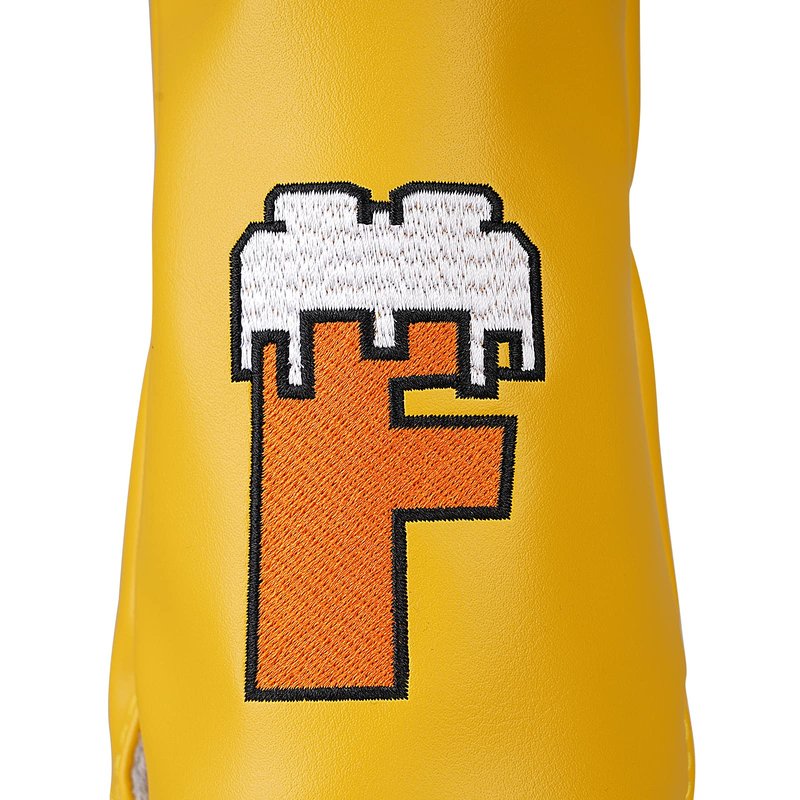 Craftsman Golf Beach Palm Tree Beer Yellow Leather 3 5 Fairway Wood Headcover Head Cover