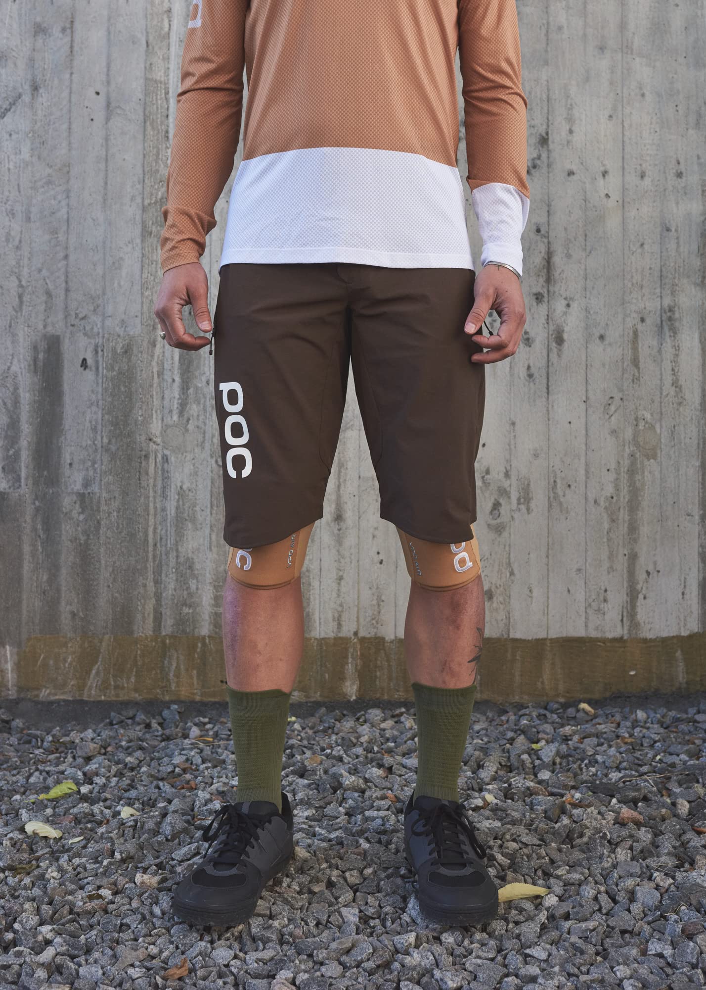 POC Guardian Air Shorts Apparel Axinite Brown XLG