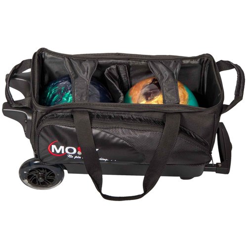 Bowlerstore Products Moxy Blade Premium Double Roller Bowling Bag- Black