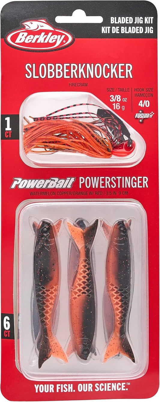 Berkley SlobberKnocker Fishing Jig - White 1/2 oz | High-Performance Lure for Big Fish