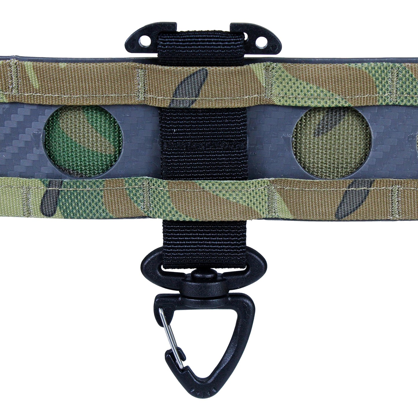 MOLLE Glove Clip for Duty Belt, Tactical Triangle Carabiner Snap Key Holder