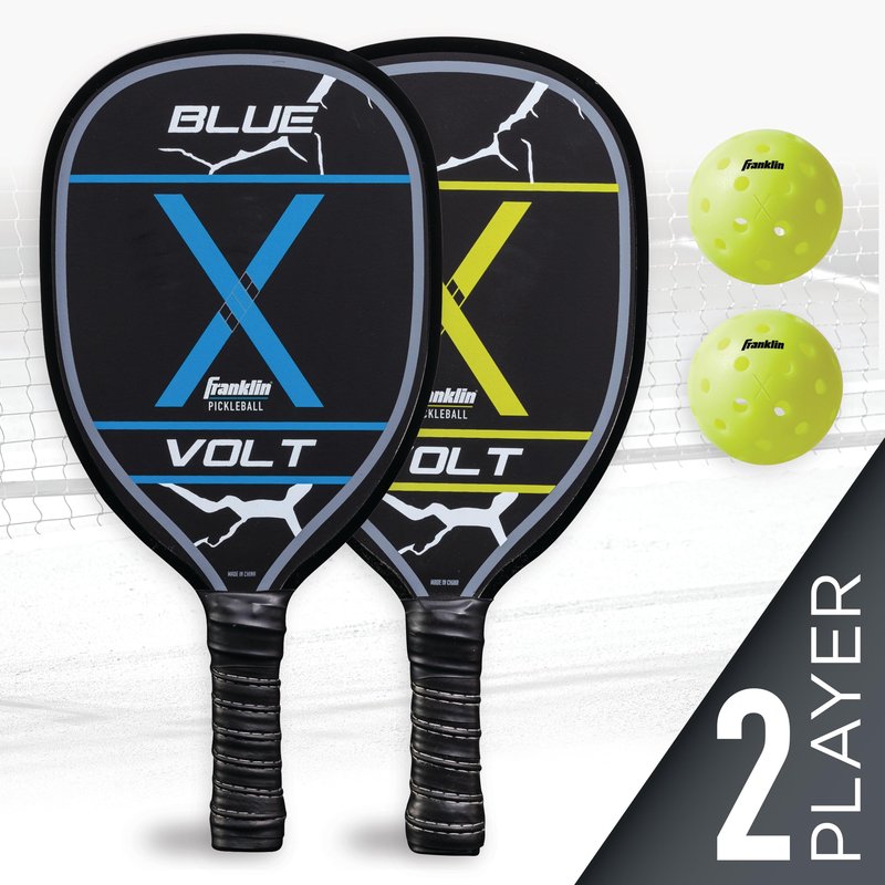 Franklin Sports Pickleball Paddle and Ball Set - 2 Player - Volt