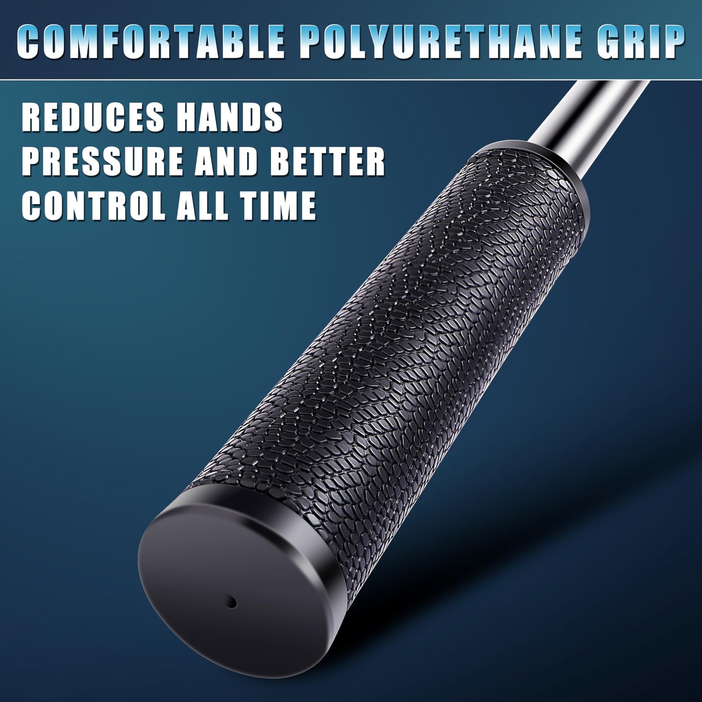 CHAMPKEY Golf Ball Retriever - Premium Stainless Steel Telescopic Golf Ball Picker