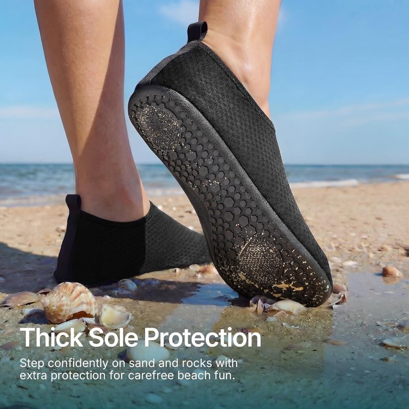 Quick-Dry Water Shoes for Men & Women - Aqua Socks for Beach, Yoga & Hiking | Adult & Youth Sizes