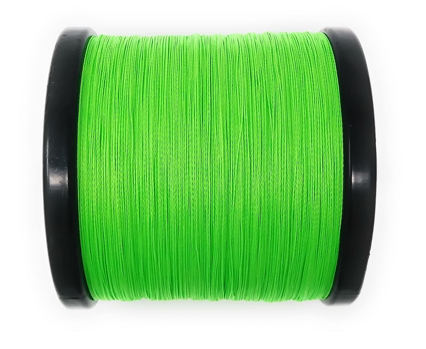 Reaction Tackle Braided Fishing Line Hi Vis Green 10LB 150yd