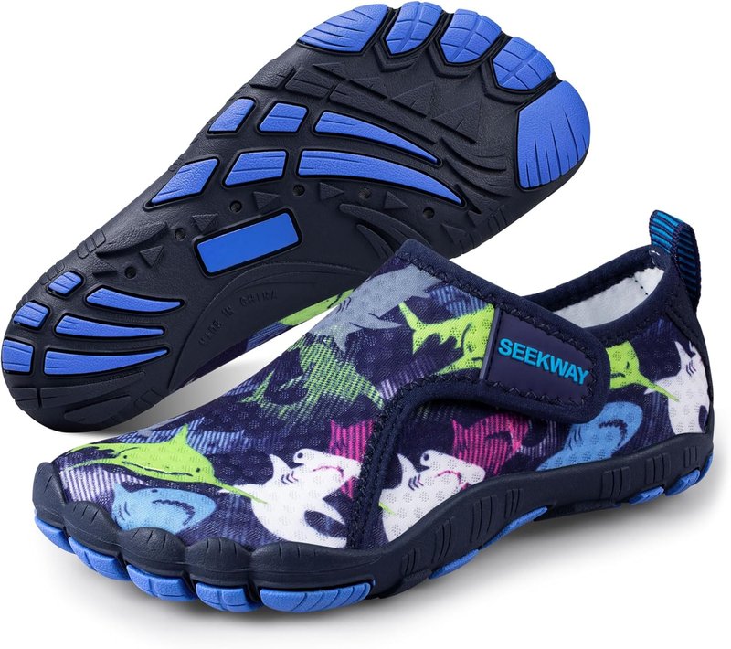 Kids' Barefoot Water Shoes - Quick-Dry Sand Shoes with Wide Toe Box for Hiking, Swimming & Beach | Non-Slip, Ideal for Toddlers