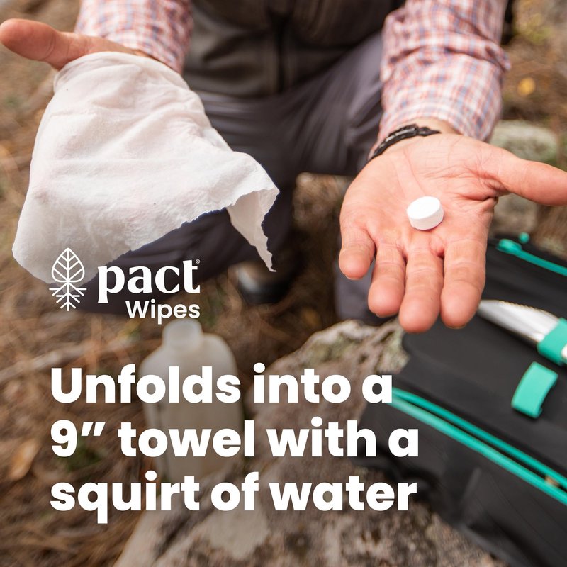 PACT Ultra Lite Bathroom Kit - Bathroom Kit for Trail Running, Mountain Biking, Hiking and Bikepacking - Ultralight Outdoor Gear