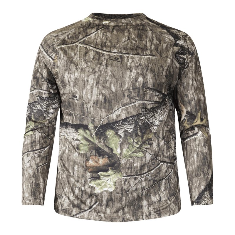 Mossy Oak Men's Hunting Shirt Camo Clothes Long Sleeve, Large, Country Roots