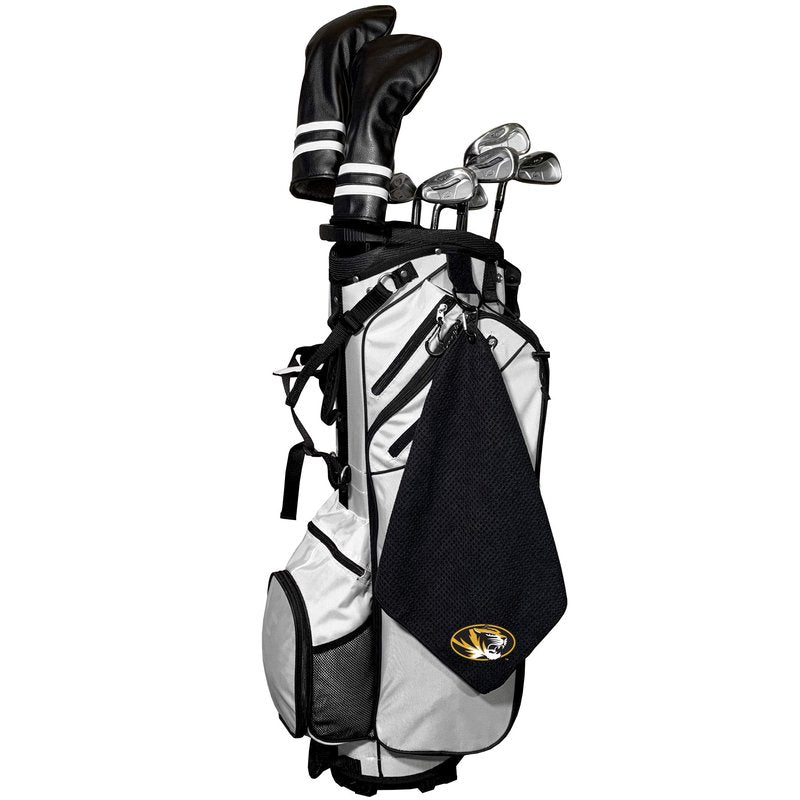 Team Golf NCAA Missouri Tigers Microfiber Golf Towel, 15x15 (Multicolor)