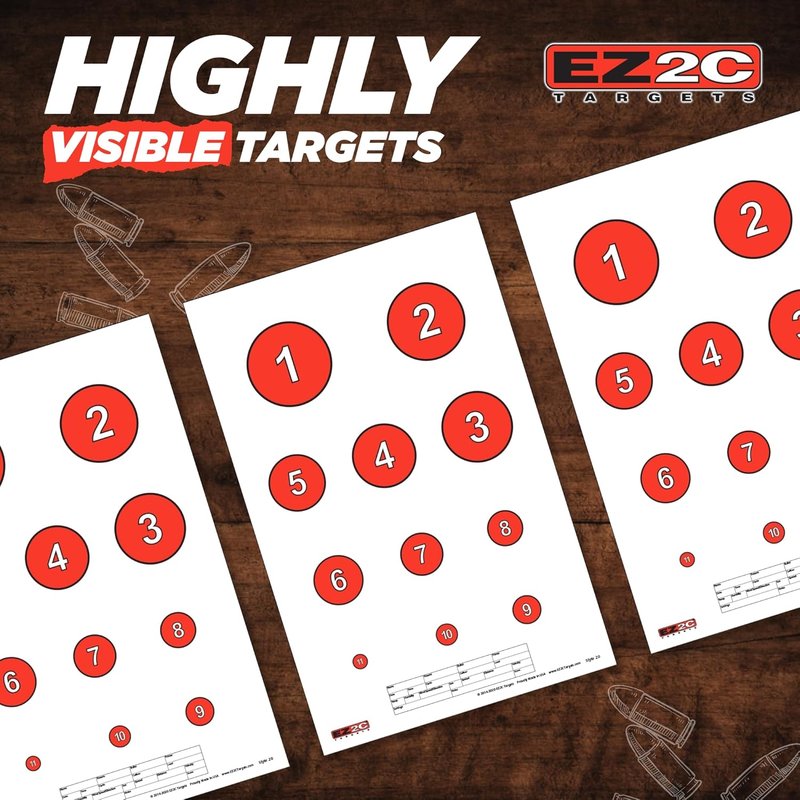 Dartboard Shooting Targets - Sink The Boats & Tic-Tac-Toe | 11"x17" Paper Targets for Fun Gun Range Activities