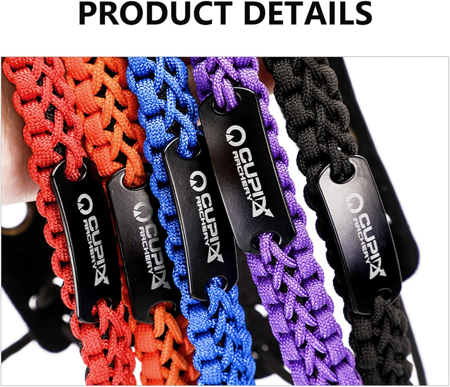 Bow Archery Wrist Sling - 550 Paracord Multi-Functional Strap for Hunting & Shooting | Durable & Adjustable
