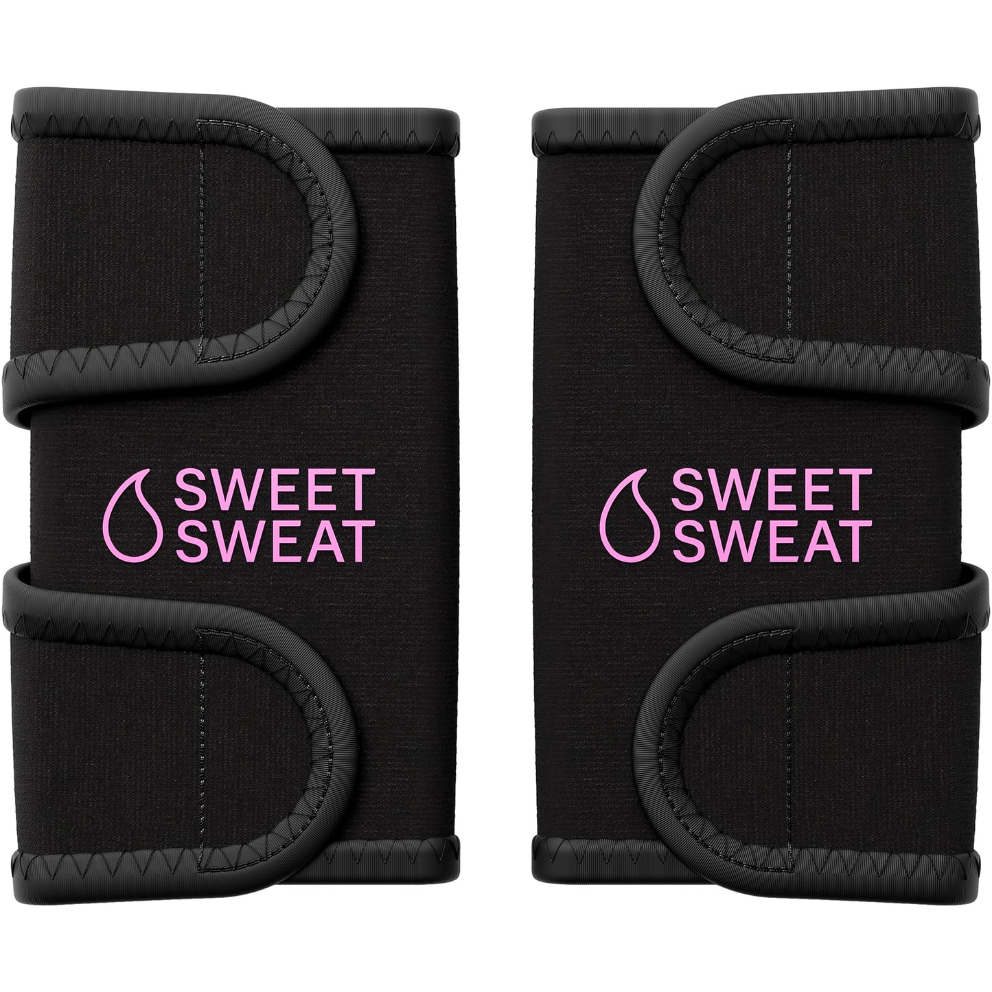 Sports Research Sweet Sweat® Arm Trimmers Large (Pink Logo) 2 Pair