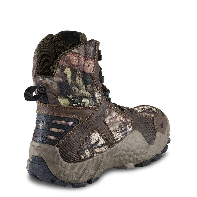 Irish Setter, VaprTrek, Women's, 8", Waterproof, Insulated 400g, Hunting Boot, Mossy Oak Break-up Country, 7.5 B (Medium)