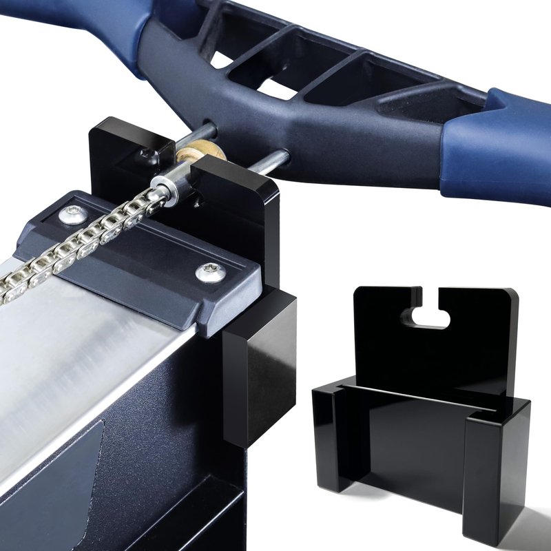 Handlebar Holder Compatible with Concept 2 Rowing Machine Model D&E and Rowerg, Chain Holder Only, Handle Bracket, Chain Maintenance, Lubing Helper, Rowing Machine Accessories, Handlebar NOT Included