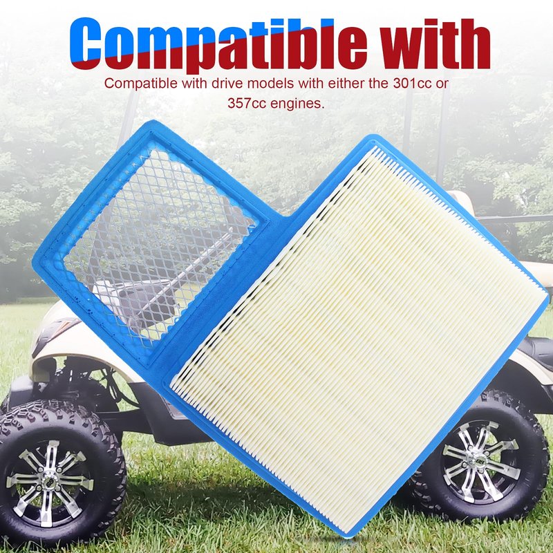 YOFMOO G16 G19 G20 G21 G22 G29 Filter Compatible with Yamaha Golf Cart JN6-E4450-00 JN6-E4450-01 G16A G22A 4-Cycle Engine 301cc 357cc 1996-UP