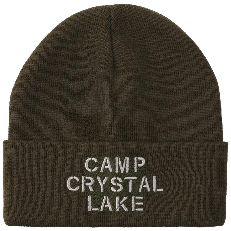 Bioworld Friday The 13th Camp Crystal Lake Adult Ribbed Knit Beanie