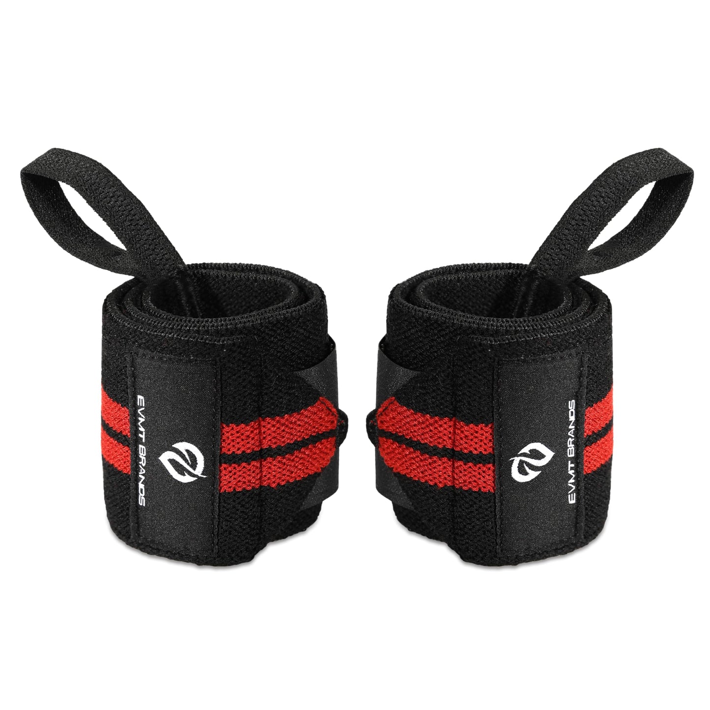 EVMT Premium Wrist Wraps for Weightlifting | Durable Lifting Straps for Enhanced Wrist Support | Perfect for Strength Training, Gym Workouts & General Athletics